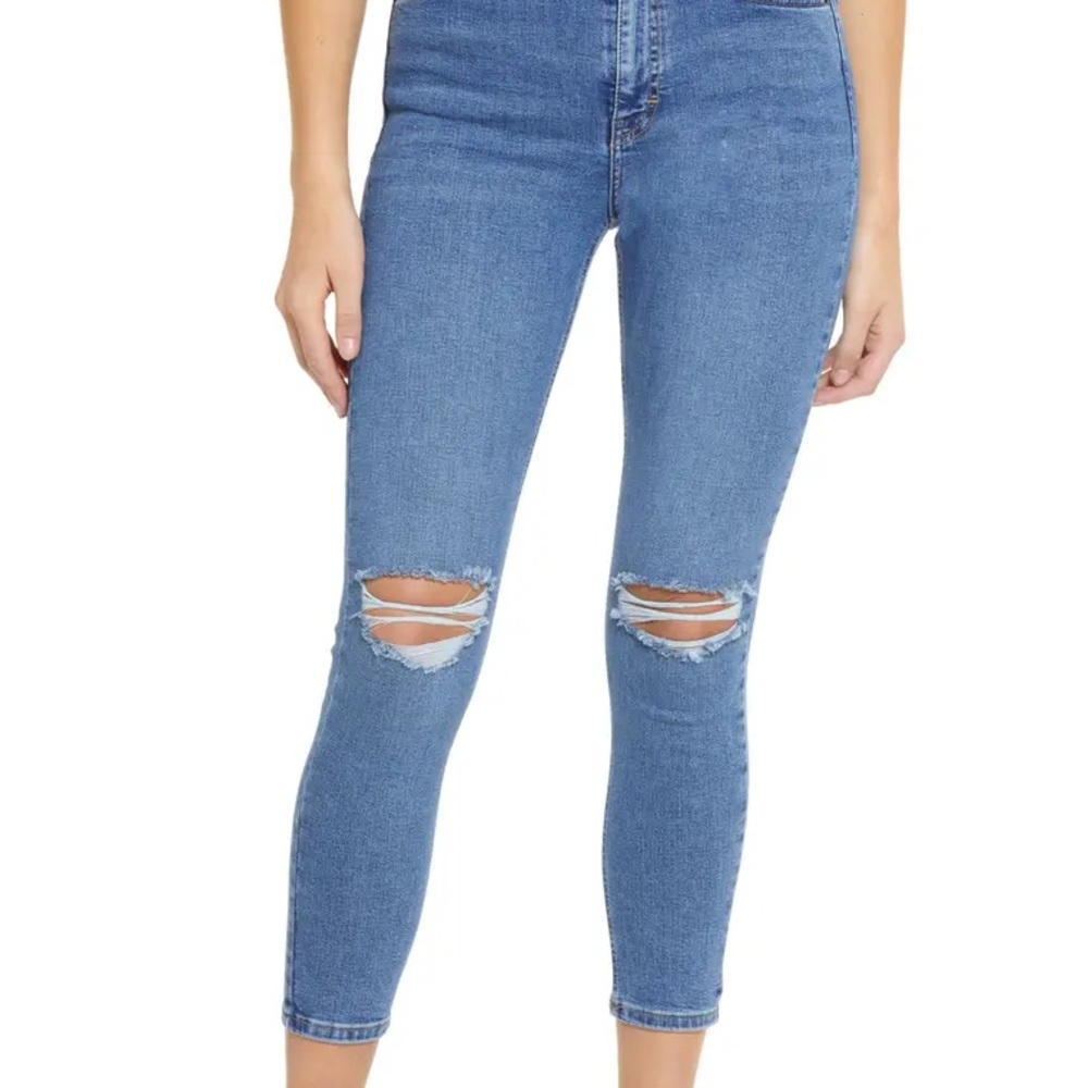 Top Shop Jamie Moto Jeans